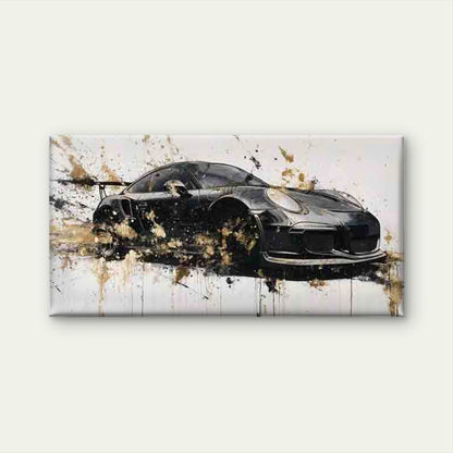 Passion The Art of Automotive Wall Art Canvas Office Home Room Framed 120x60cm - Bella Home Decor