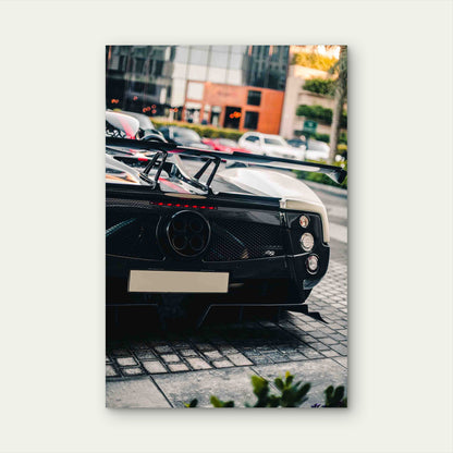 Pagani Zonda Cinque Roadster Metal Print Ready to Hang
