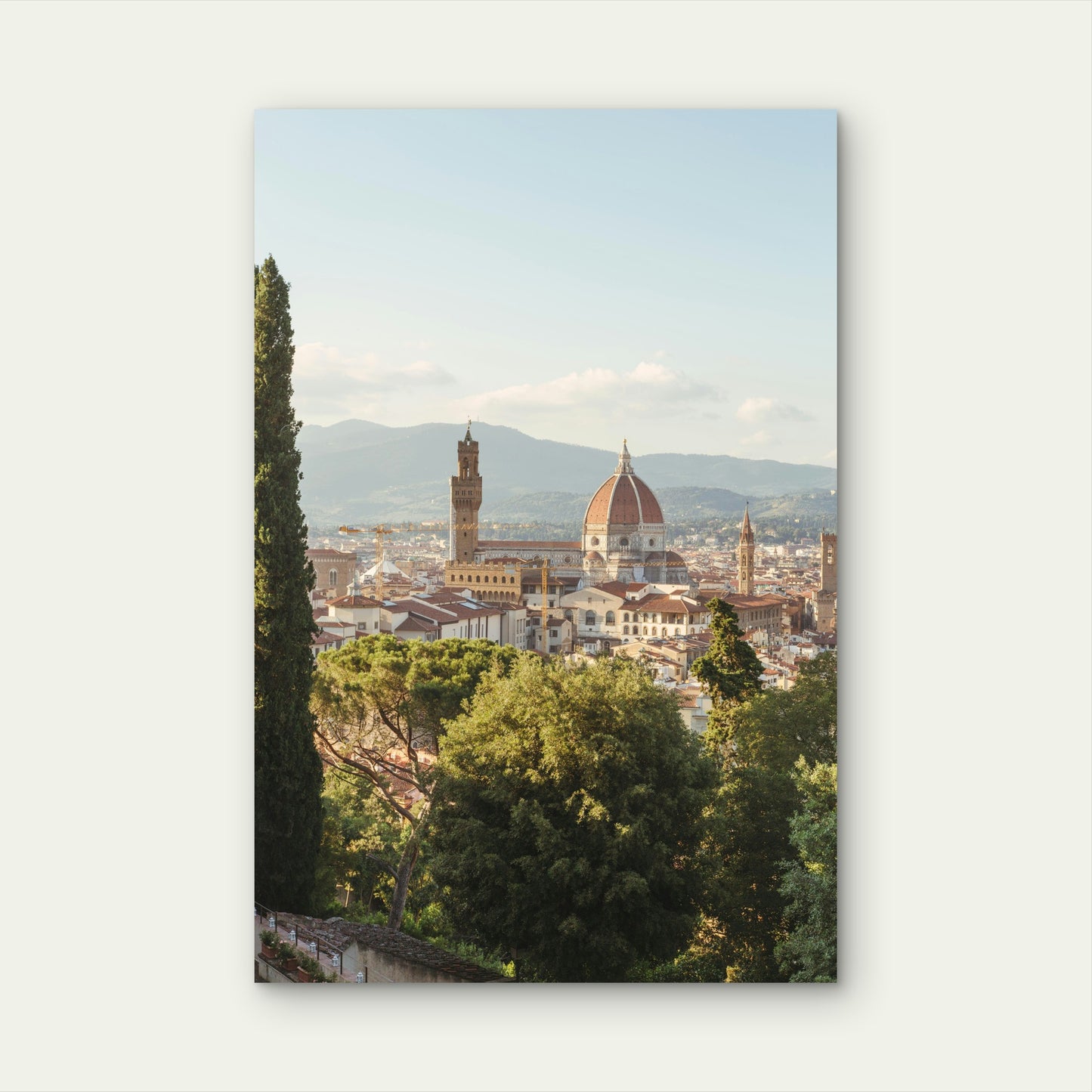 Florence Cathedral Historic City Of Florence Italy 40x60cm Metal Print Ready to Hang