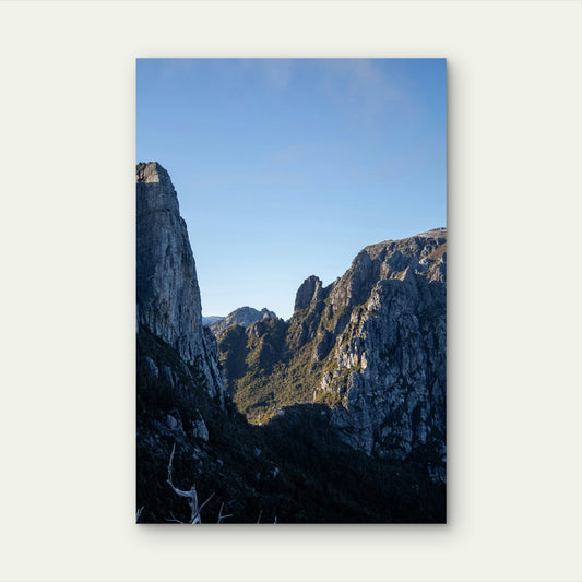 Frenchmans Cap Highland Peaks View 40x60cm Metal Print Ready to Hang