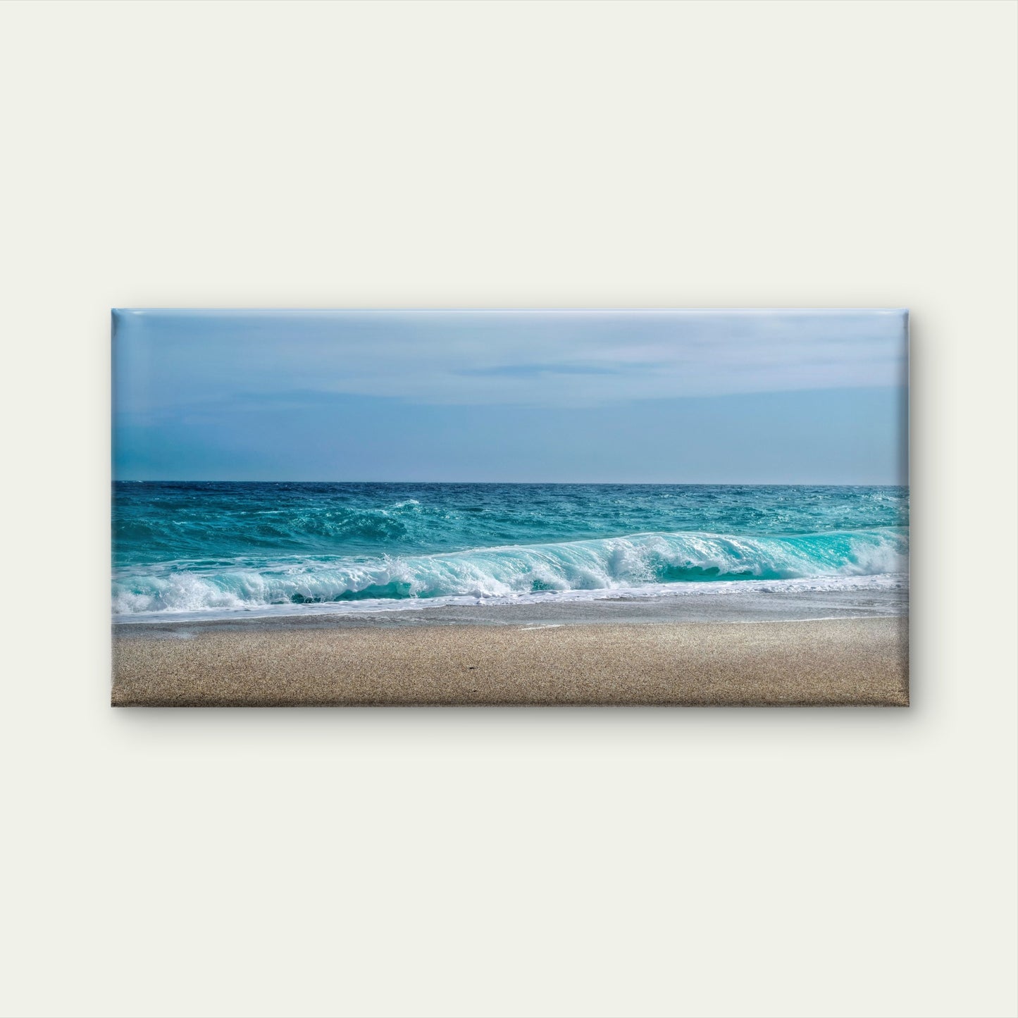 Manly Beach Sydney Australia Wall Art Canvas Office Home Room Framed 120x60cm