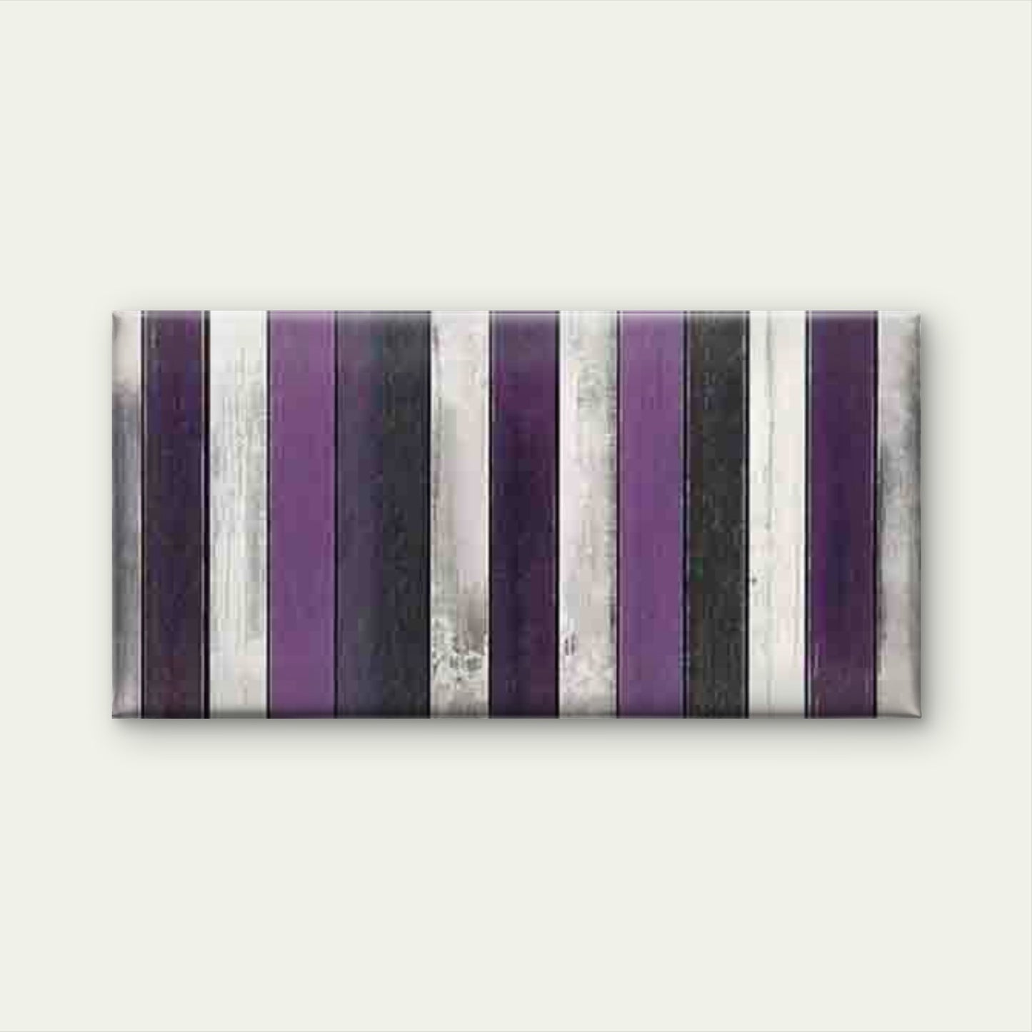 Purple Panel Abstract Wall Art Canvas Office Home Room Framed 120x60cm