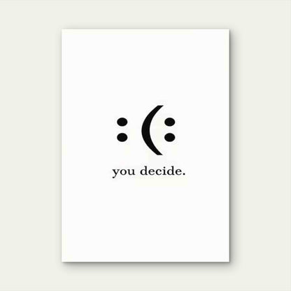 Vintage Aesthetics Featuring a Smiley Face 60x90cm Metal Print Ready to Hang - Bella Home Decor