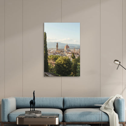 Florence Cathedral Historic City Of Florence Italy 40x60cm Metal Print Ready to Hang
