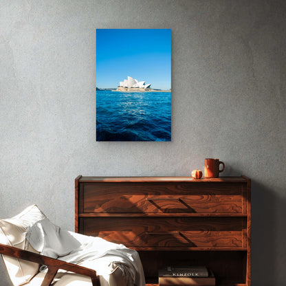 Sydney Opera House Harbour Australia 40x60cm Metal Print Ready to Hang