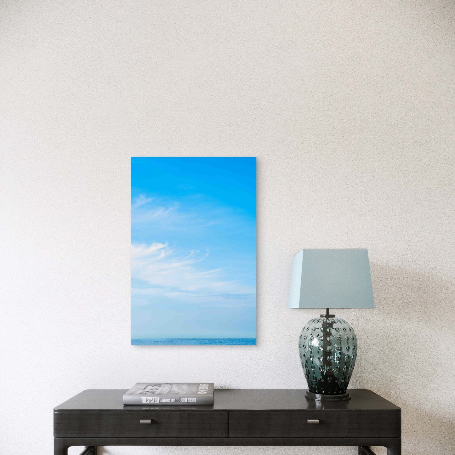 Sunrise Blue Sky Metal Print Ready to Hang