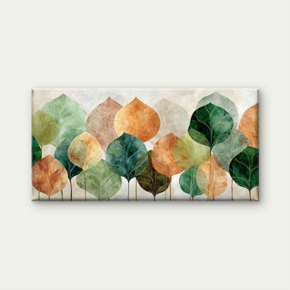 Featuring Autumn Leaves Wall Art Canvas Office Home Room Framed 120x60cm
