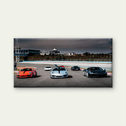 High performance sports cars Wall Art Canvas Office Home Room Framed 120x60cm