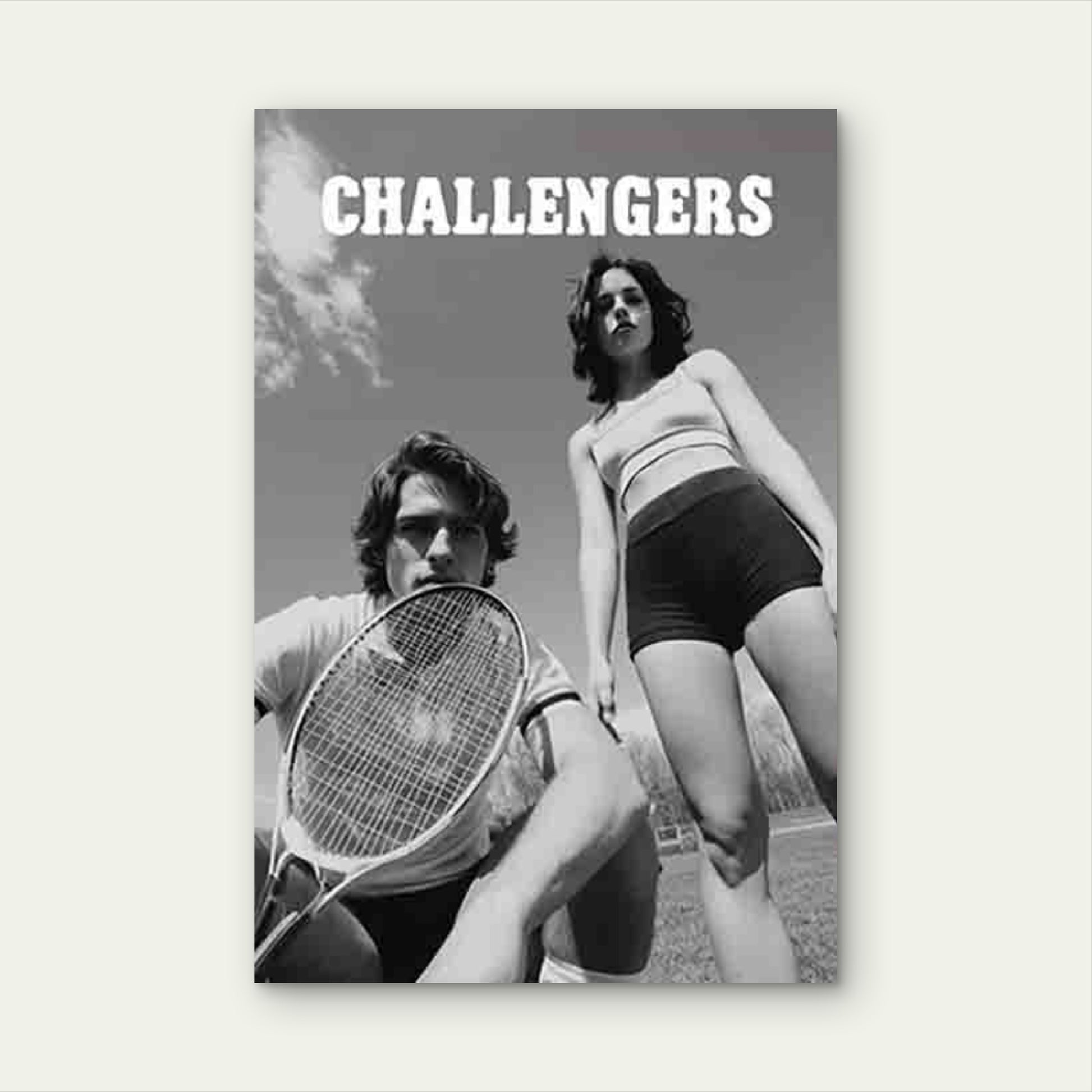 The Theme of Tennis Rivalry Metal Print Ready to Hang - Bella Home Decor