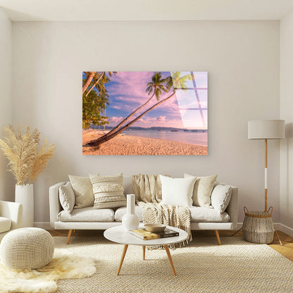 Boracay White Beach Philippines Acrylic Glass Printing Wall Art Australian Made Quality