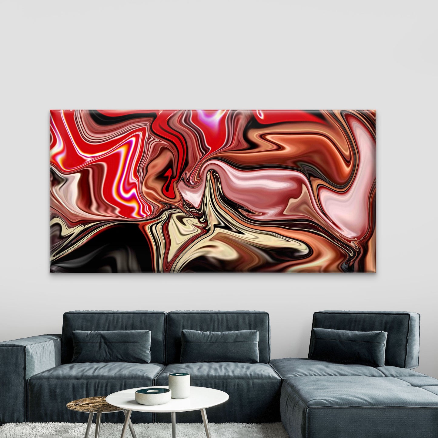 Colorful Abstract Background Wall Art Canvas Office Home Room Framed 120x60cm