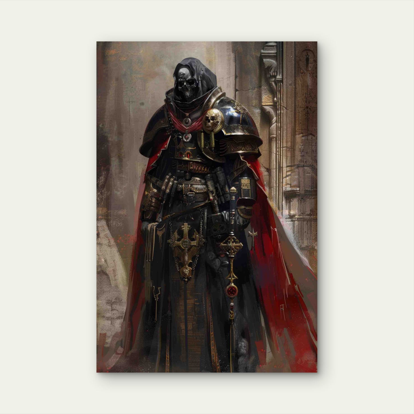 The Emperor's Will 60x90cm Metal Print Ready to Hang