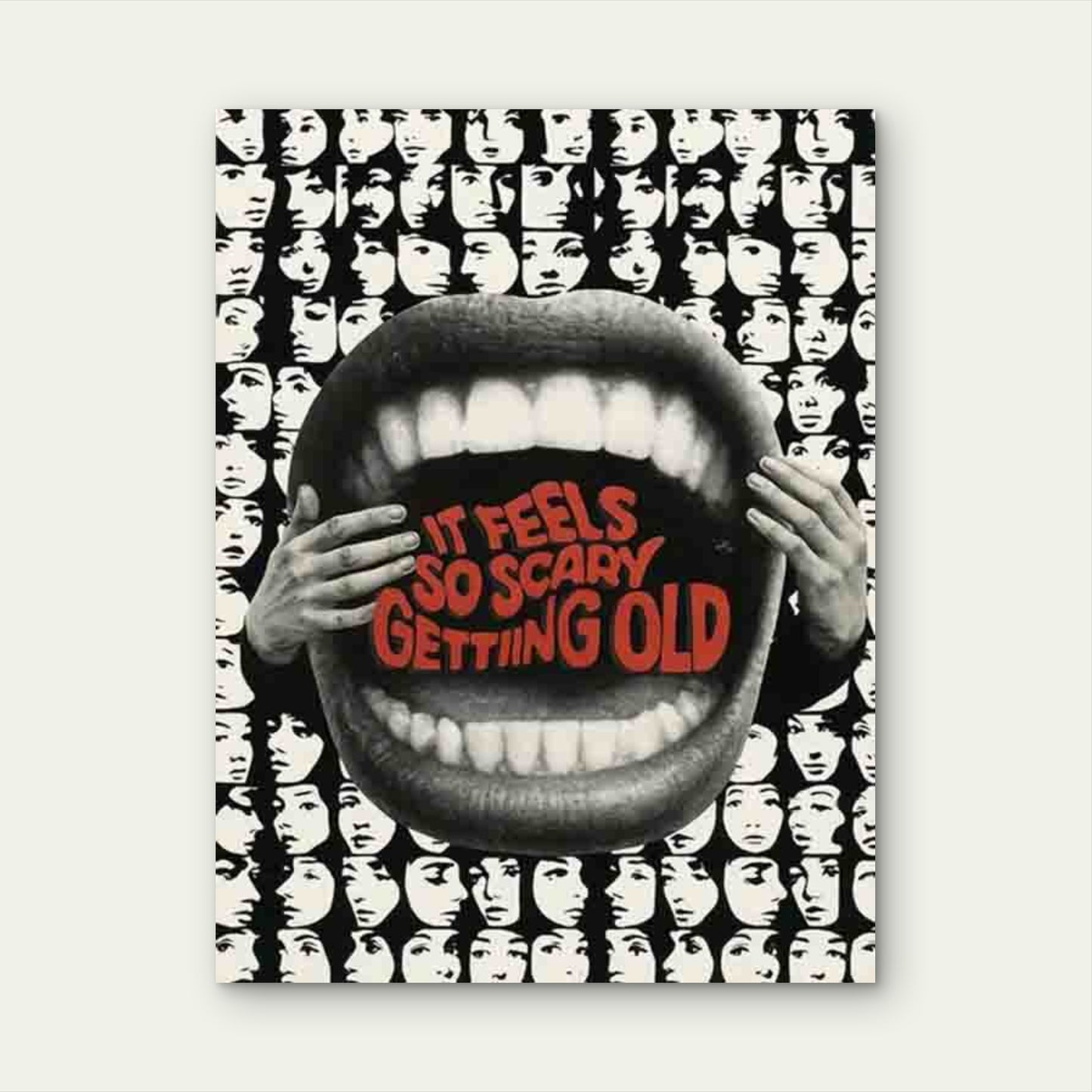Featuring a Scary Theme  60x90cm Metal Print Ready to Hang