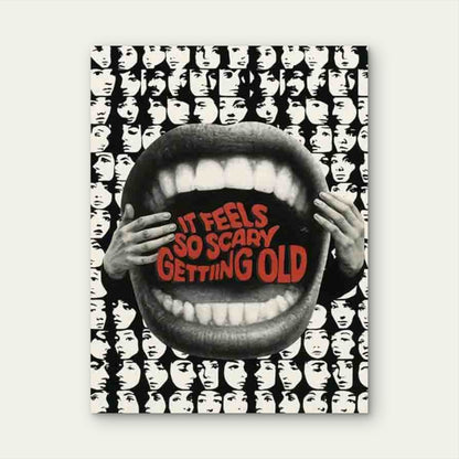Featuring a Scary Theme  60x90cm Metal Print Ready to Hang