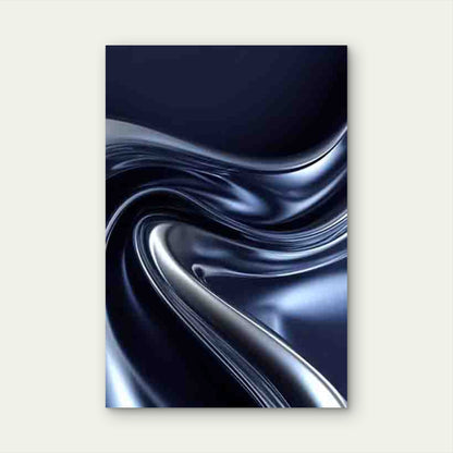 Liquid Metal Flow Designs 60x90cm Metal Print Ready to Hang