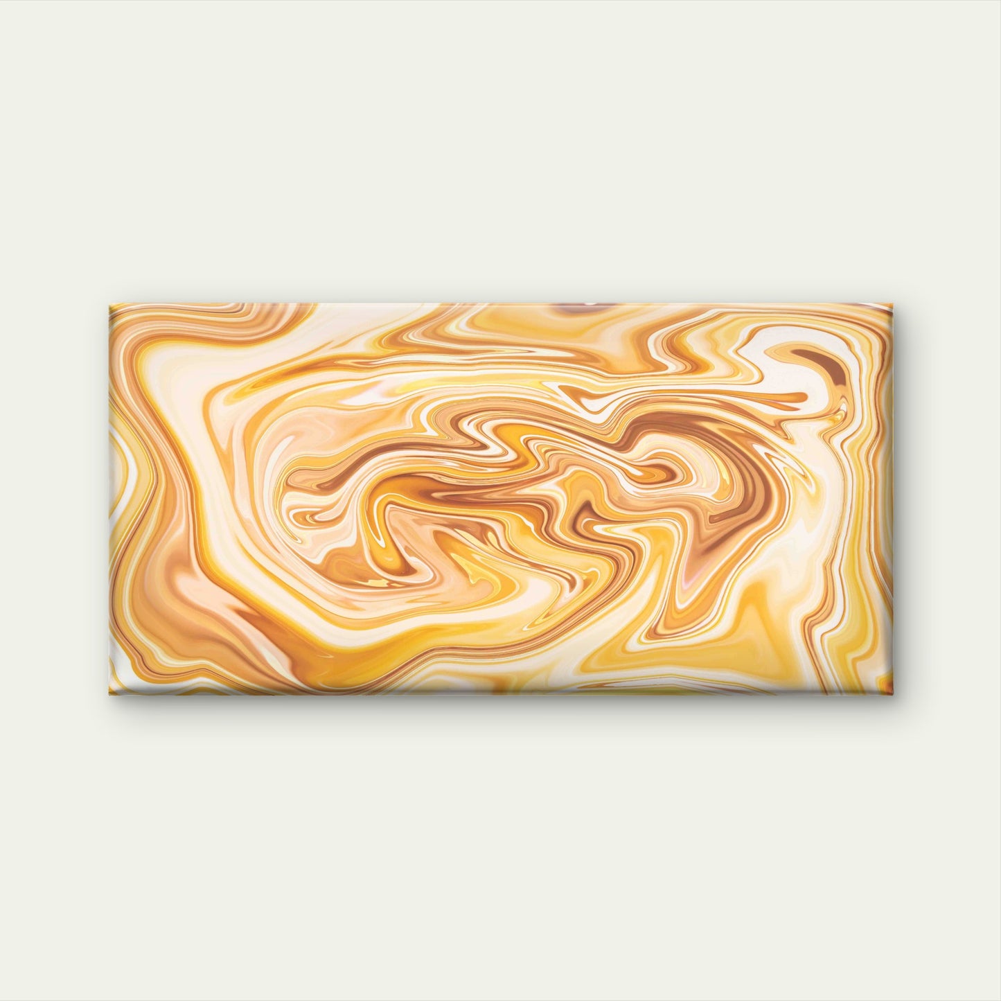 Gold Liquid Paint Marble Wall Art Canvas Office Home Room Framed 120x60cm