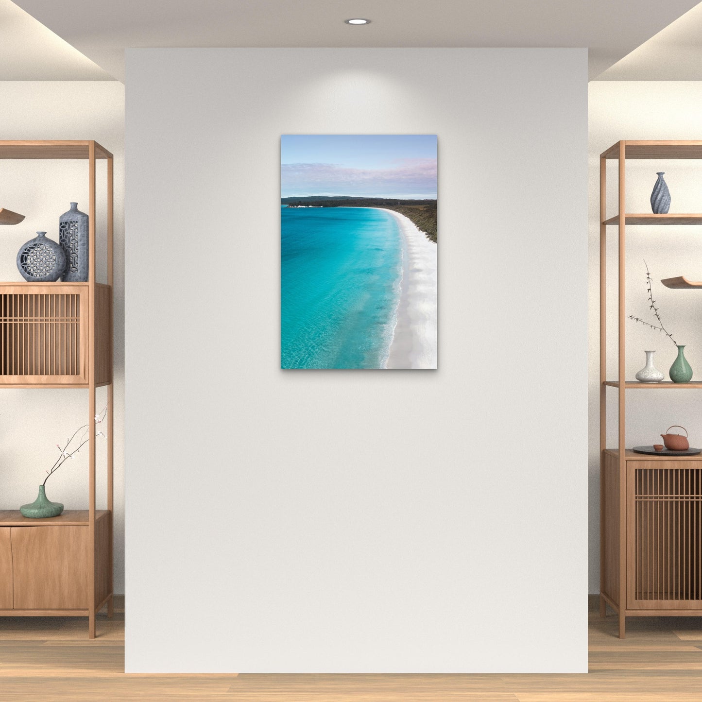 Hyams Beach Jervis Bay South Wales Australia 40x60cm Metal Print Ready to Hang