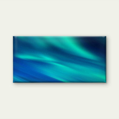 Night Sky Aurora Borealis Wall Art Canvas Office Home Room Framed 120x60cm