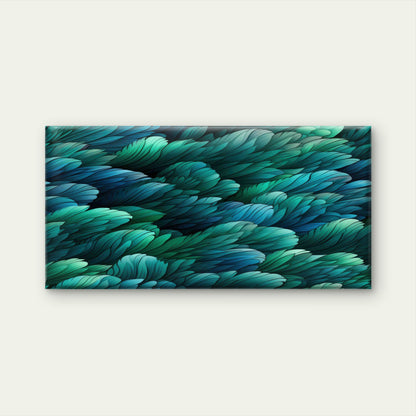 Floral Seamless Pattern Design Wall Art Canvas Office Home Room Framed 120x60cm - Bella Home Decor