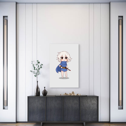 Corrin from the Fire Emblem Metal Print Ready to Hang