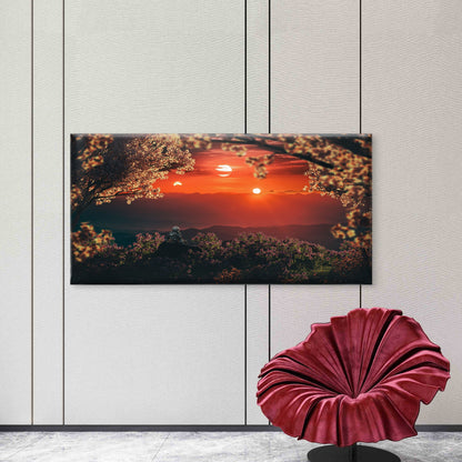 Astronaut Views The Universe Wall Art Canvas Office Home Room Framed 120x60cm