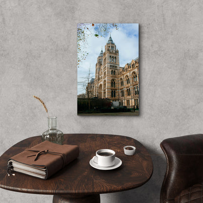 Natural History Museum In London 40x60cm Metal Print Ready to Hang