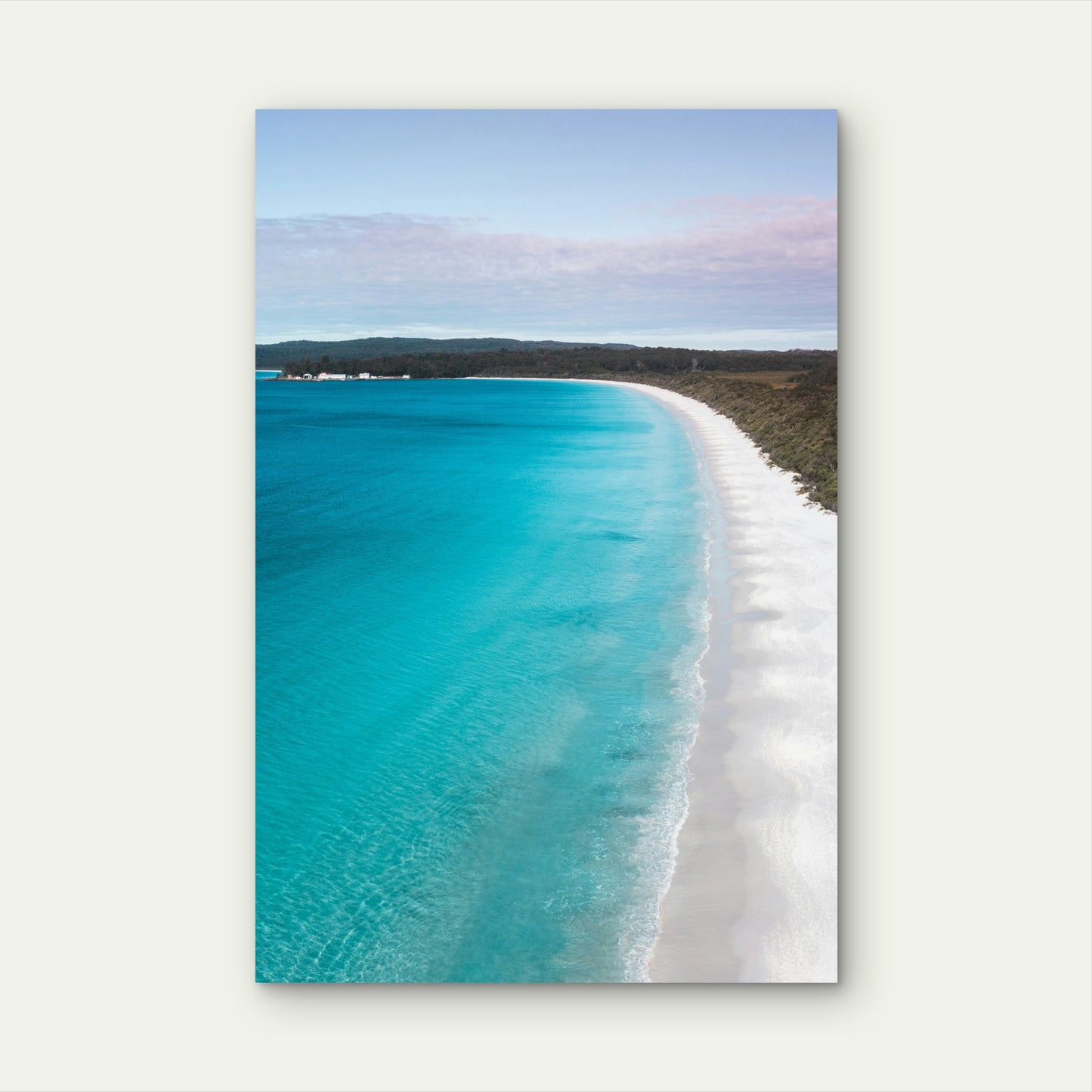 Hyams Beach Jervis Bay South Wales Australia 40x60cm Metal Print Ready to Hang