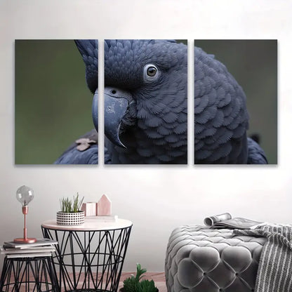 3pcs Adorable Bird Minimal Art Poster Print Wall Art Set Canvas Framed 60x90cm - High Quality Print 100% Australian Made Wall Canvas Ready to Hang - Bella Home Decor