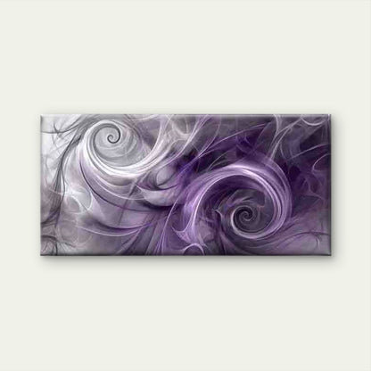 Abstract Swirl Design Wall Art Canvas Office Home Room Framed 120x60cm - Bella Home Decor