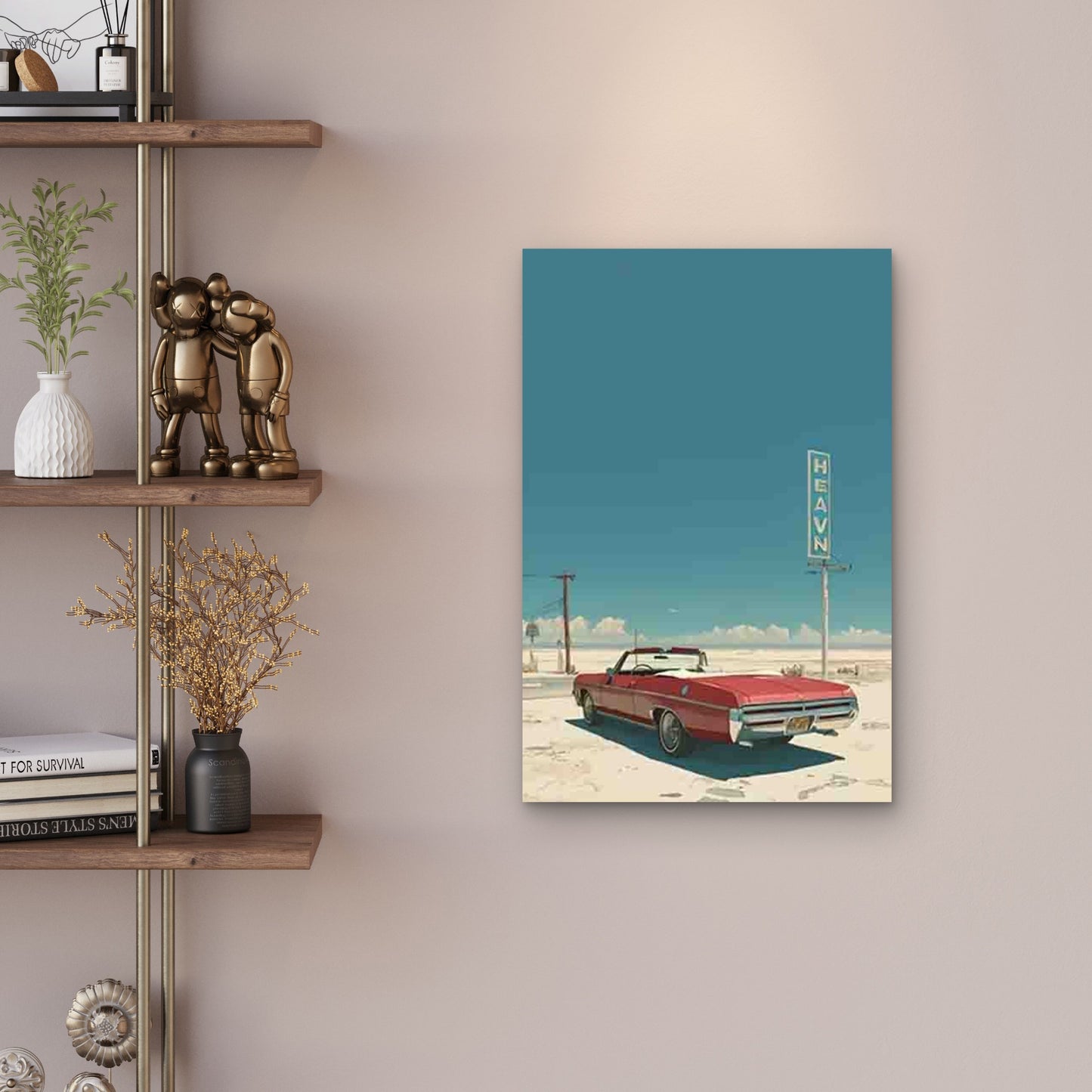 Heaven Drive 60x90cm Metal Print Ready to Hang