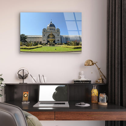 Melbourne Royal Exhibition Building Dome    Acrylic   Glass Printing Wall Art Australian Made Quality