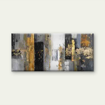 Abstract Geometric Modern Wall Art Canvas Office Home Room Framed 120x60cm