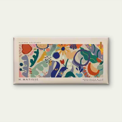 H. Matisse Papiers Découpes Wall Art Canvas Office Home Room Framed 120x60cm