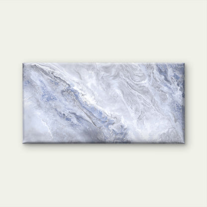 Abstract Light Indigo Neutral Watercolor Ocean Texture Wall Art Canvas Office Home Framed 120x60cm
