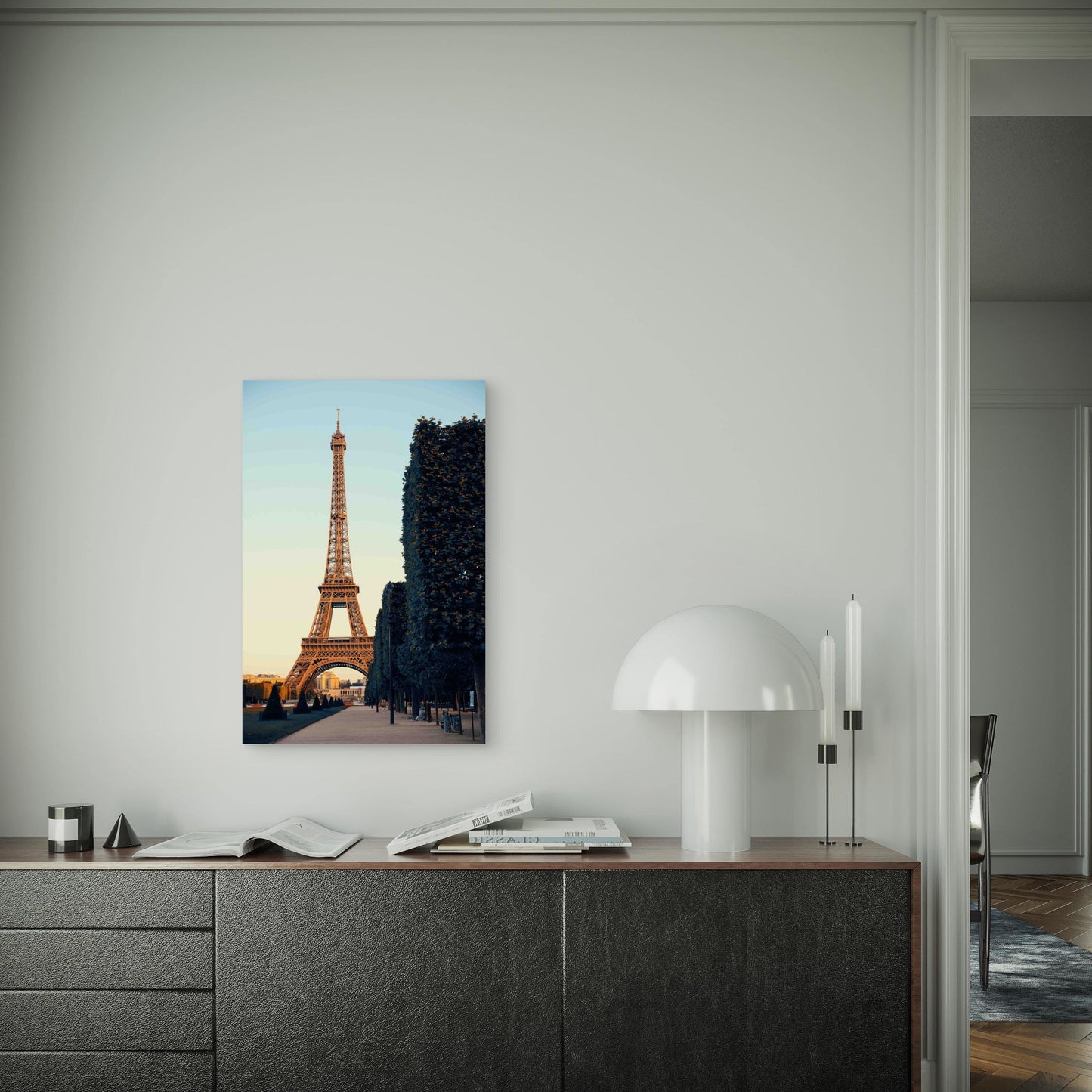 Eiffel Tower in Paris, France Metal Print Ready to Hang