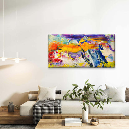 Abstract Harmony In Motion Wall Art Canvas Office Home Room Framed 120x60cm - Bella Home Decor