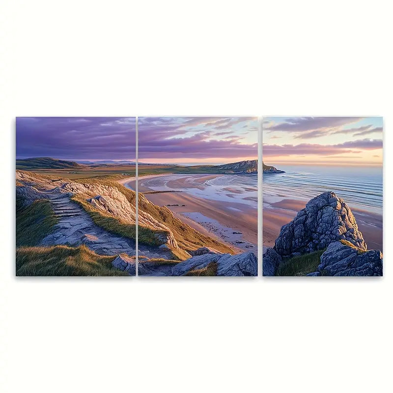 3pcs Strokkur Geyser Metal Print Ready to Hang Art