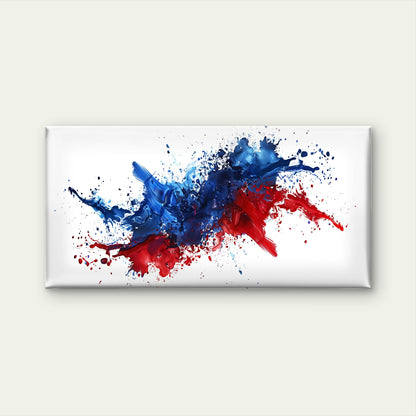 Dynamic Color Explosion Art Wall Art Canvas Office Home Room Framed 120x60cm