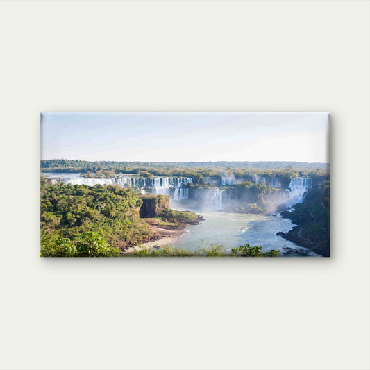 Iguazu Falls National Park Wall Art Canvas Office Home Room Framed 120x60cm