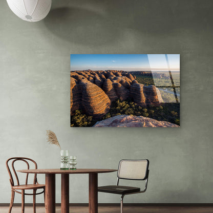 Western Australia Bungle Bungles View   Acrylic Glass Printing Wall Art Australian Made Quality