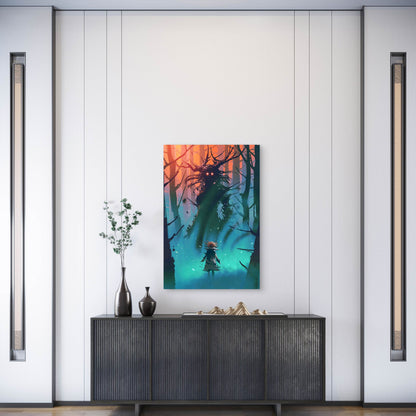 Witch of The Black Woods Metal Print Ready to Hang