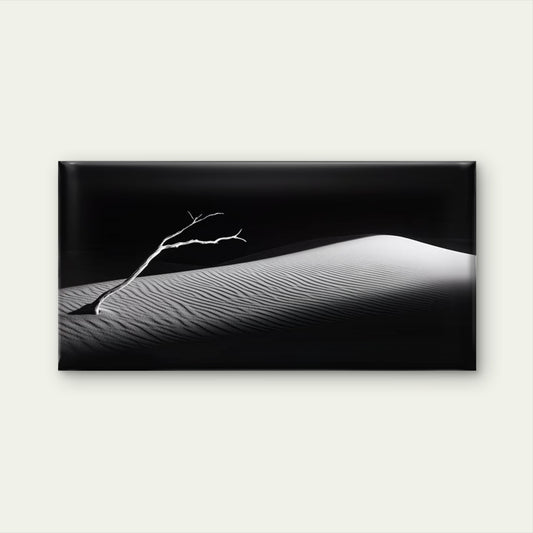 Shadows Over Silent Dunes Wall Art Canvas Office Home Room Framed 120x60cm