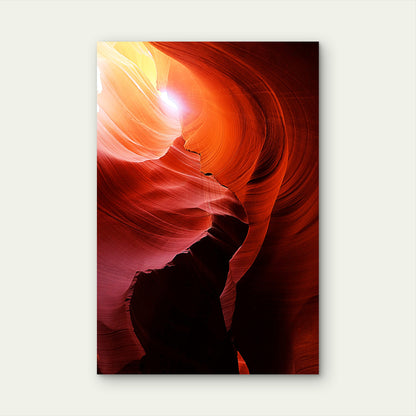Antelope Canyon Arizona 40x60cm Metal Print Ready to Hang