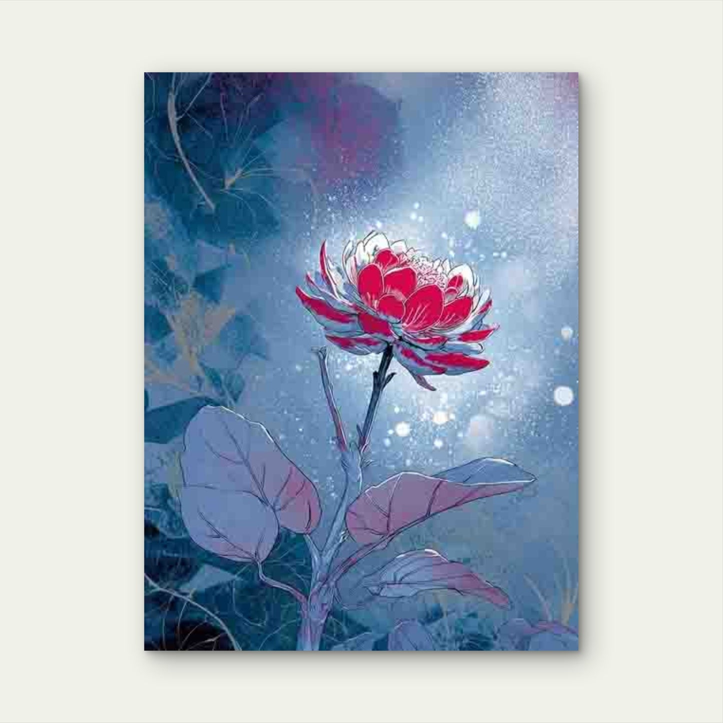 The Flower That Blooms in Adversity Is The Rarest Metal Print Ready to Hang