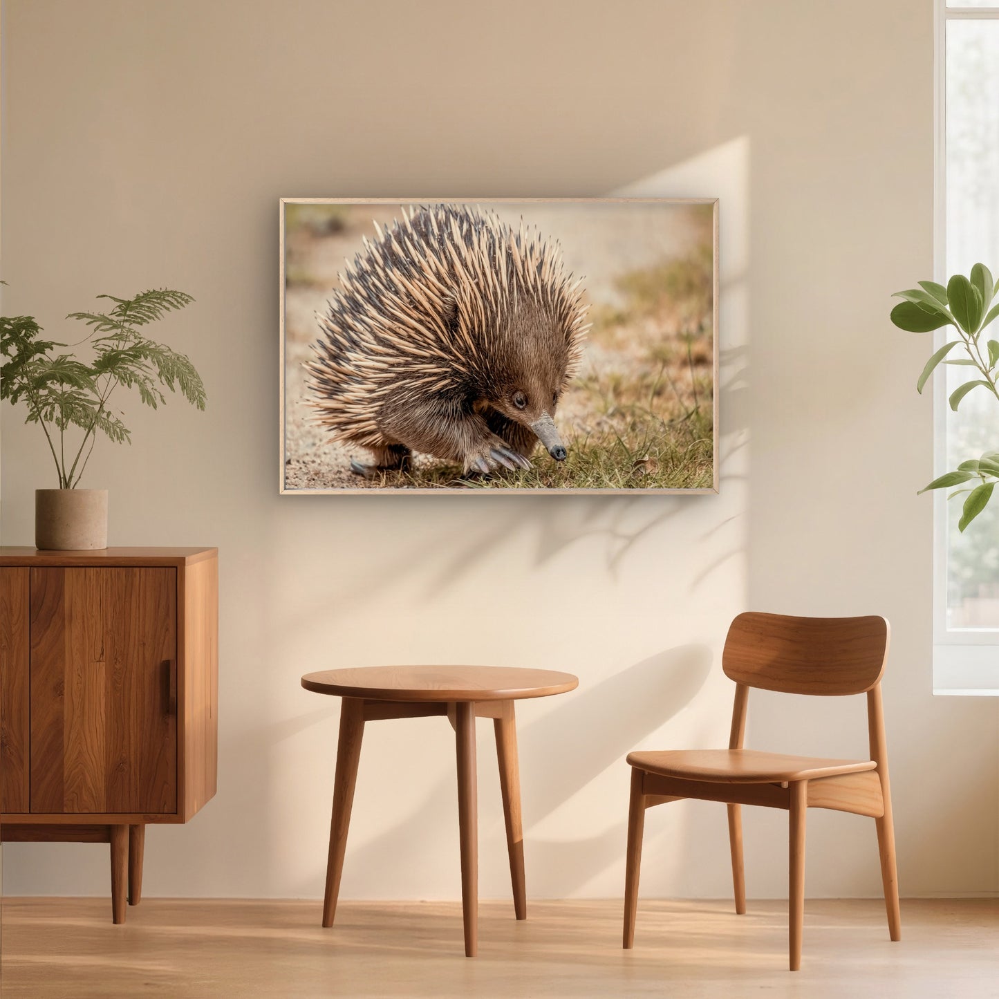 Echidna Australia Close-Up Wall Art Decor 100% Australian Made