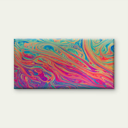Colorful Psychedelic Abstract Wall Art Canvas Office Home Room Framed 120x60cm