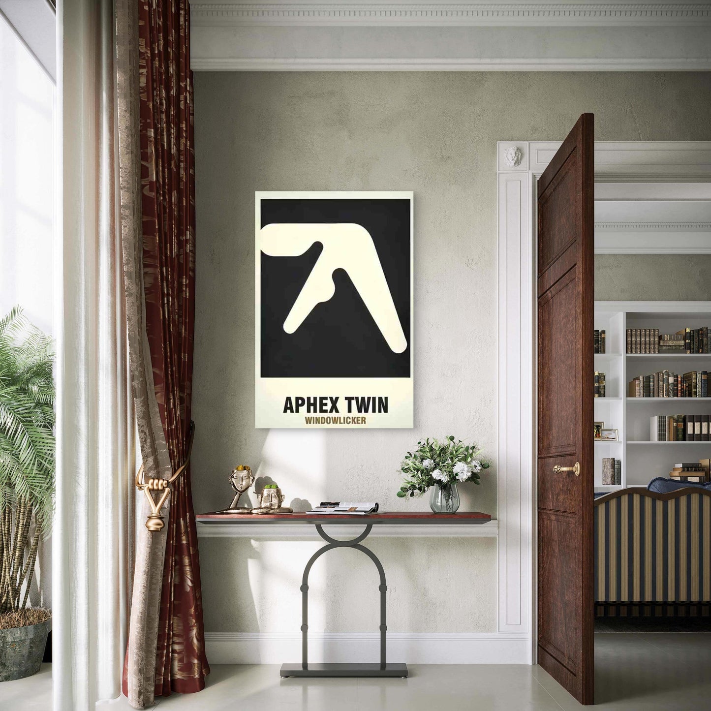 Aphex Twin Windowlicker Iconic Music Album Metal Print Ready to Hang - Bella Home Decor