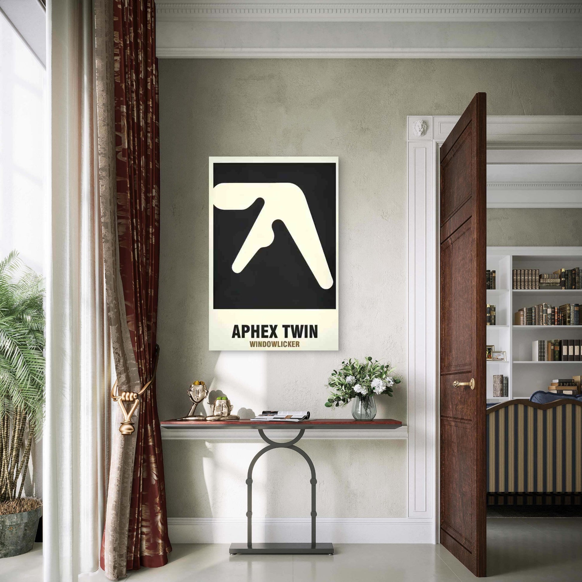 Aphex Twin Windowlicker Iconic Music Album Metal Print Ready to Hang - Bella Home Decor
