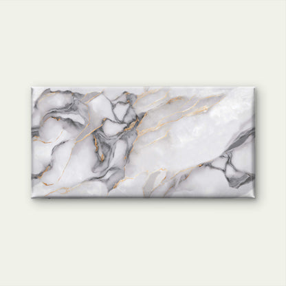 Modern Luxury Kintsugi Style Golden Fracture Marble Wall Art Canvas Office Home Framed 120x60cm