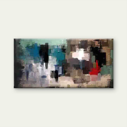 Abstract Design of Geometric Wall Art Canvas Office Home Room Framed 120x60cm - Bella Home Decor